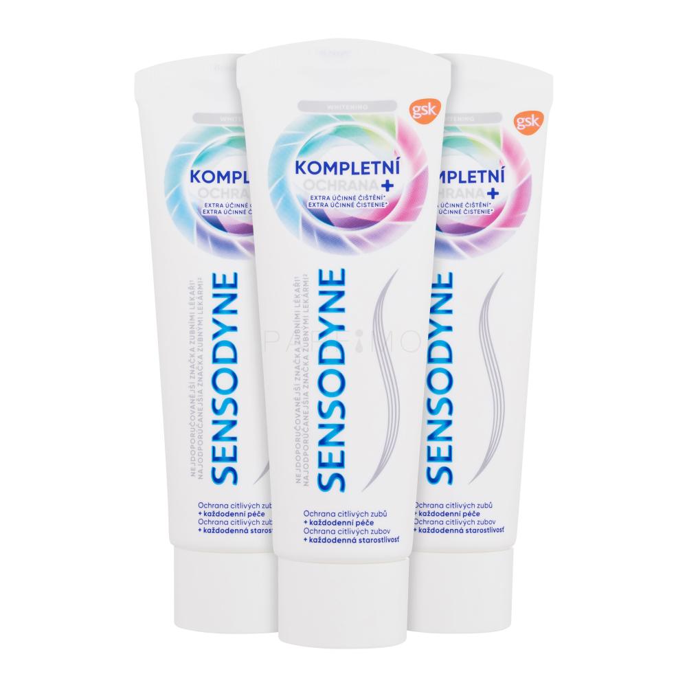 Sensodyne Complete Protection+ Whitening Trio Zobna pasta Set