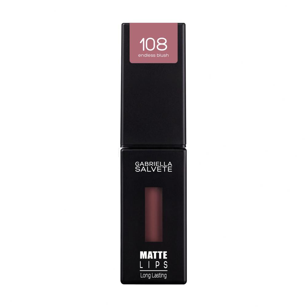 Gabriella Salvete Matte Lips Šminka za ženske 4,5 ml Odtenek 108 Endless Blush