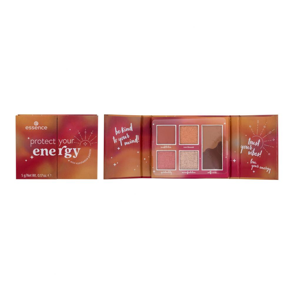 Essence Protect Your Energy Mini Eyeshadow Palette Senčilo za oči za ženske 5 g