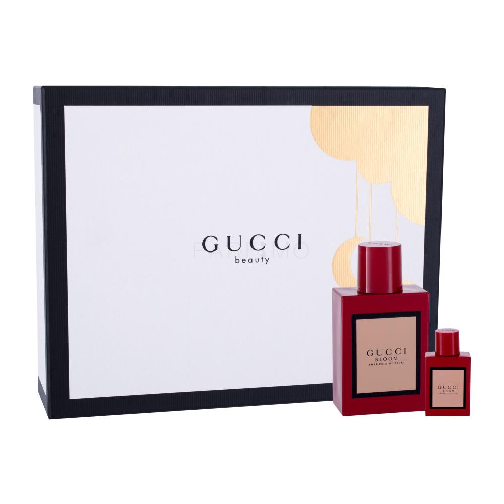 Gucci Bloom Ambrosia di Fiori Darilni set parfumska voda 50 ml + parfumska voda 5 ml