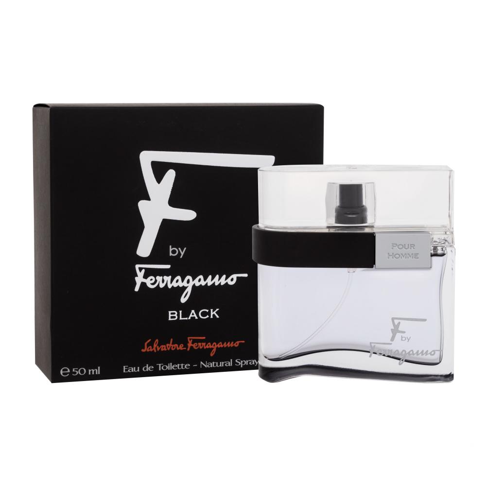 Ferragamo F by Ferragamo Black Toaletna voda za moške 50 ml poškodovana škatla