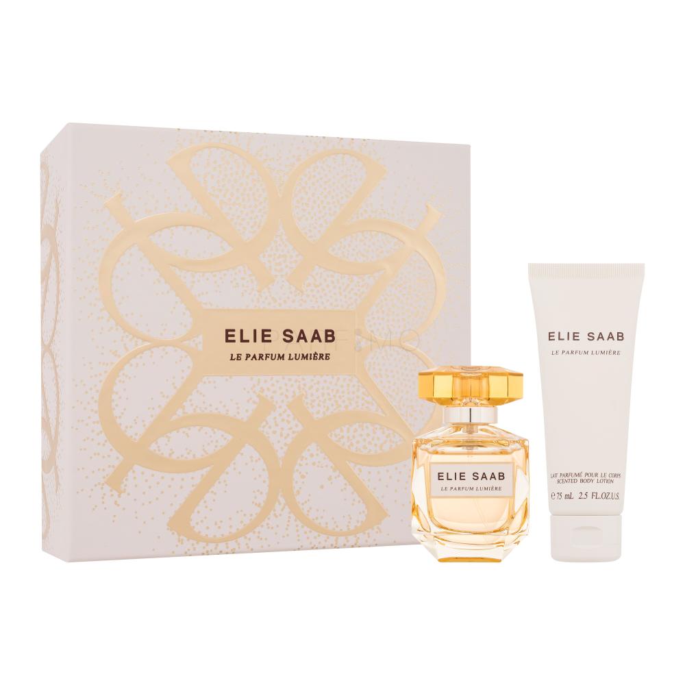 Elie Saab Le Parfum Lumière Darilni set parfumska voda 50 ml + losjon za telo 75 ml
