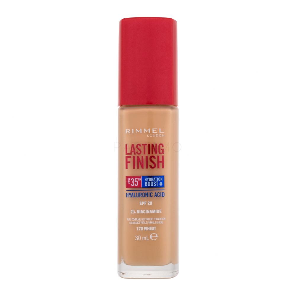 Rimmel London Lasting Finish 35H SPF20 Puder za ženske 30 ml Odtenek 170 Wiheat