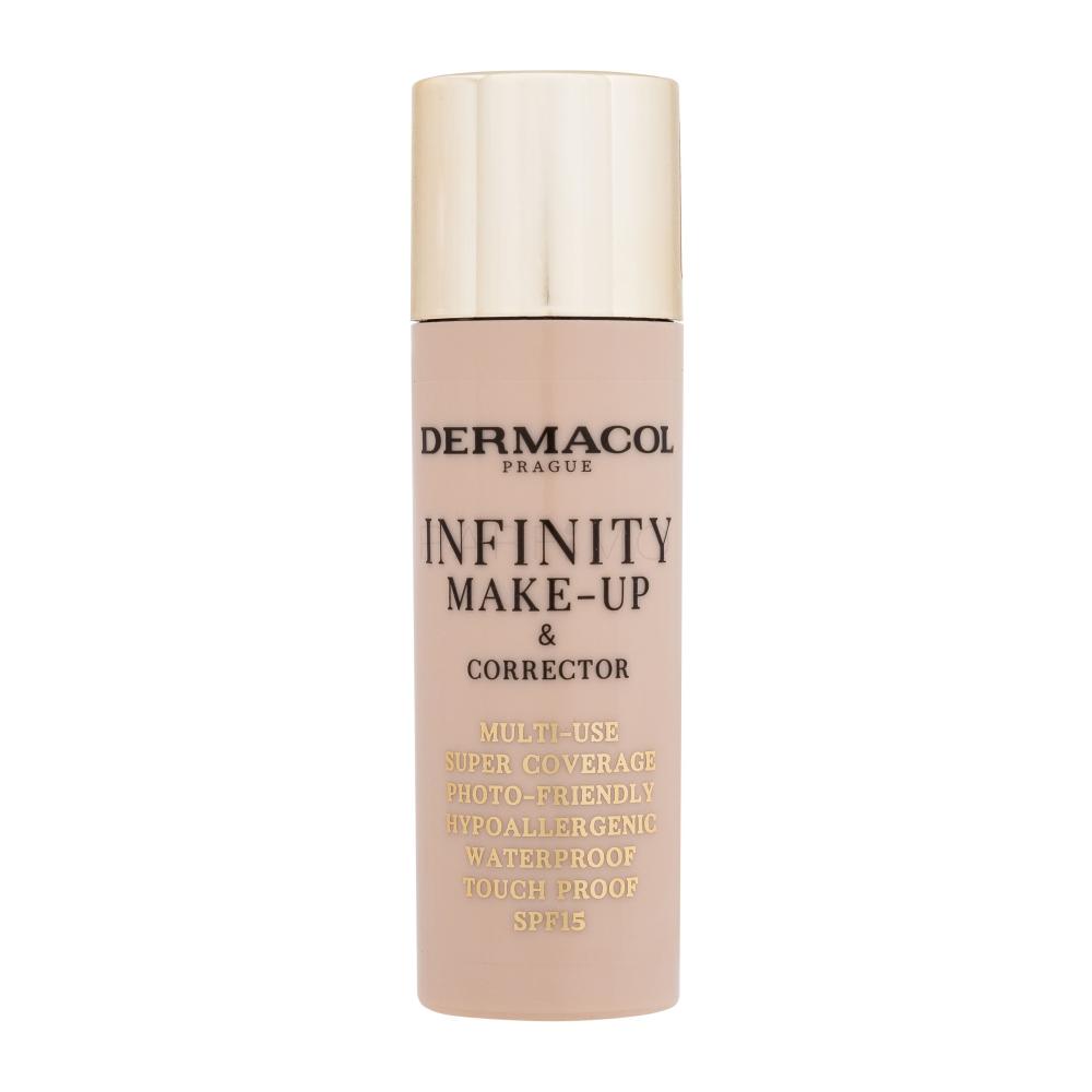 Dermacol Infinity Make-Up & Corrector Puder za ženske 20 g Odtenek 04 Bronze