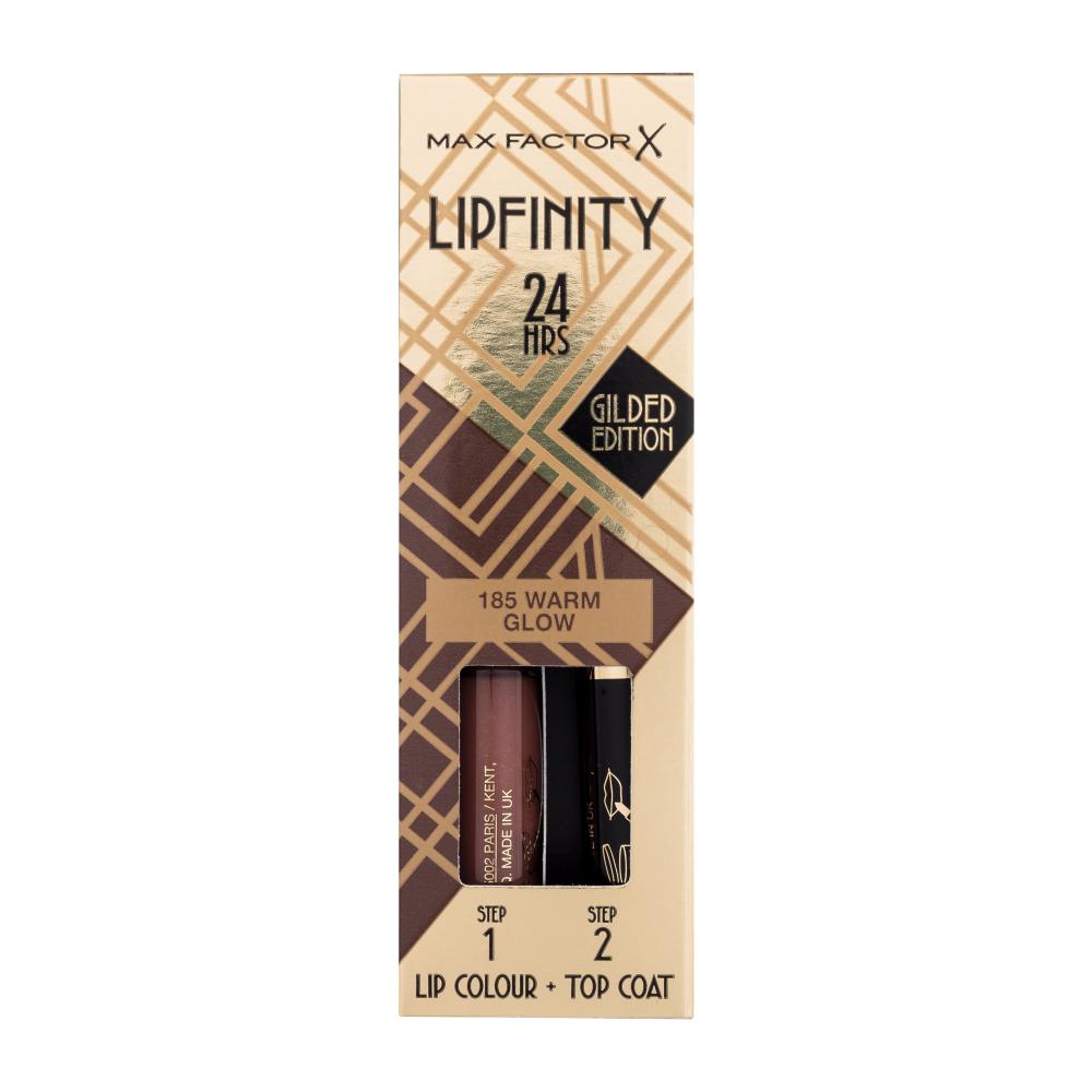 Max Factor Lipfinity 24HRS Lip Colour Šminka za ženske 4,2 g Odtenek 185 Warm Glow poškodovana škatla