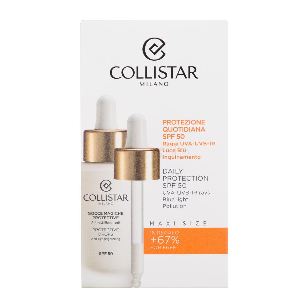 Collistar Smart Sun Protection Protective Drops SPF50 Serum za obraz 50 ml