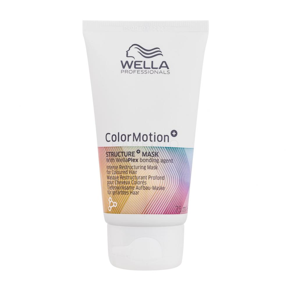 Wella Professionals ColorMotion+ Structure Mask Maska za lase za ženske 75 ml