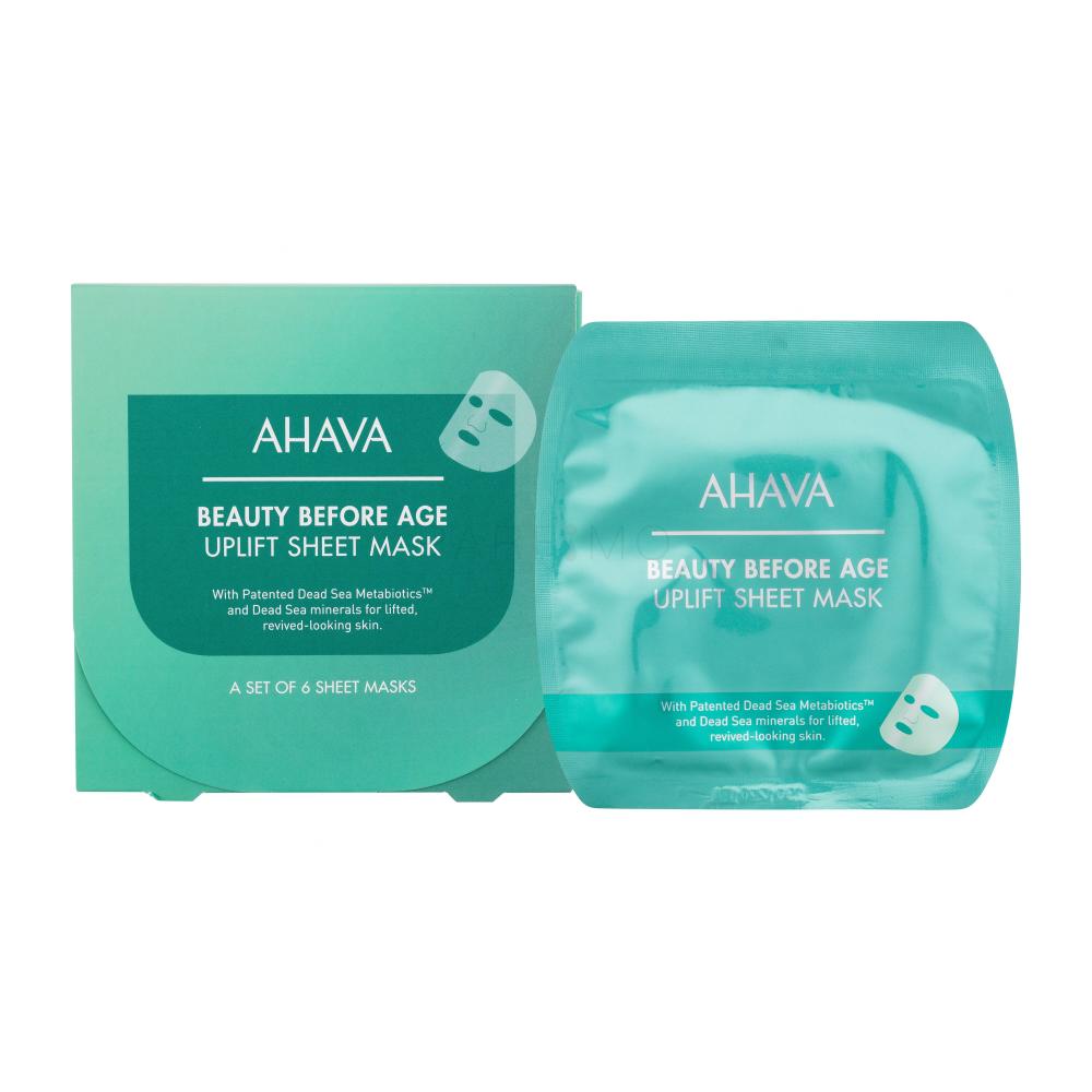 AHAVA Beauty Before Age Uplift Sheet Mask Maska za obraz za ženske Set
