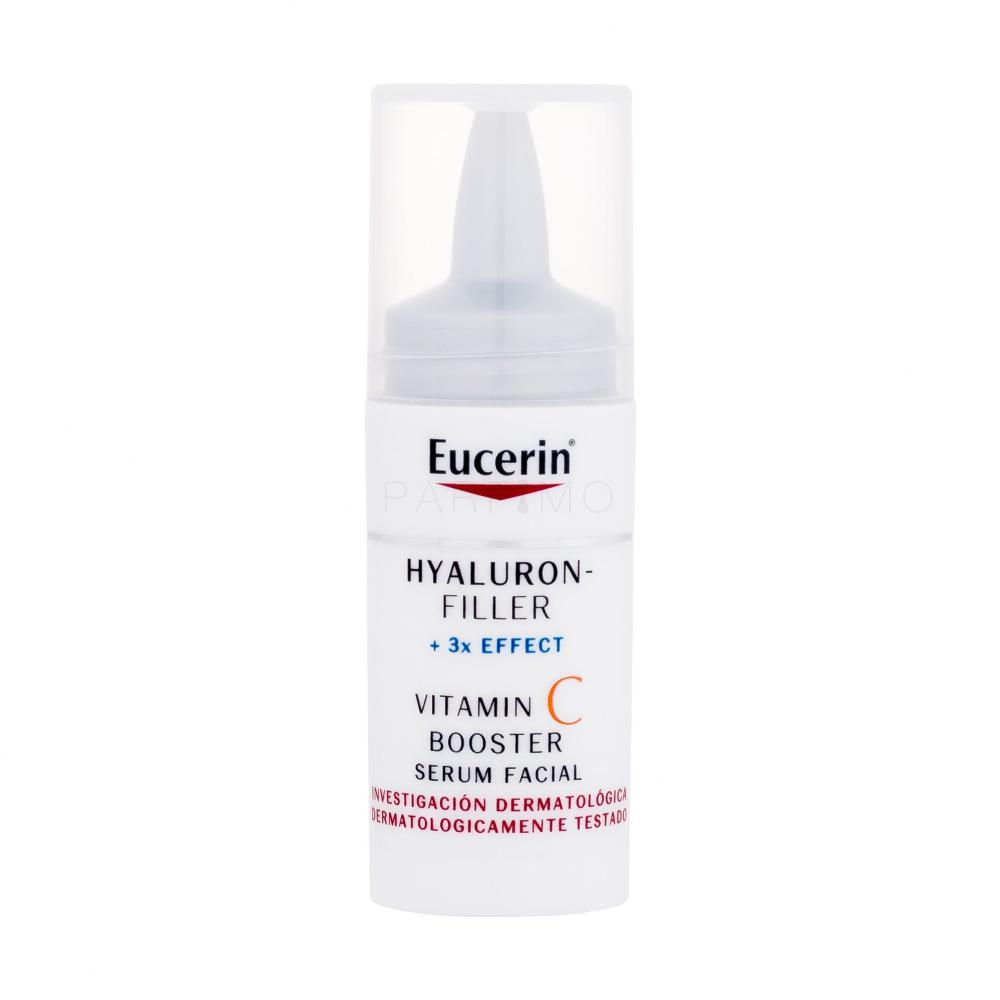 Eucerin Hyaluron-Filler + 3x Effect Vitamin C Booster Serum za obraz za ženske 8 ml
