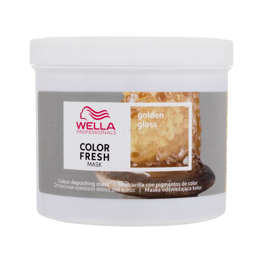Wella Professionals Color Fresh Mask Barva za lase za ženske 500 ml Odtenek Golden Gloss