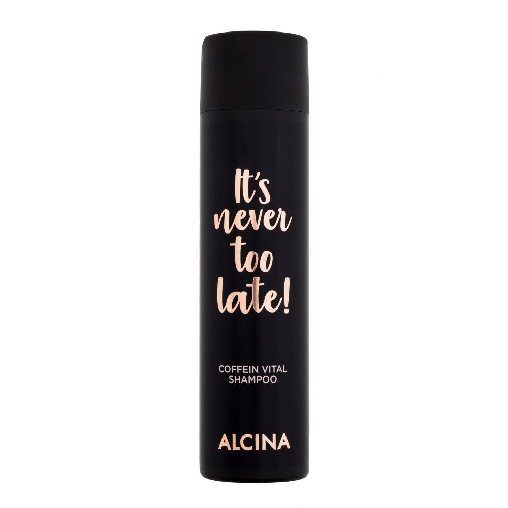 ALCINA It´s Never Too Late! Coffein Vital Shampoo Šampon za ženske 250 ml
