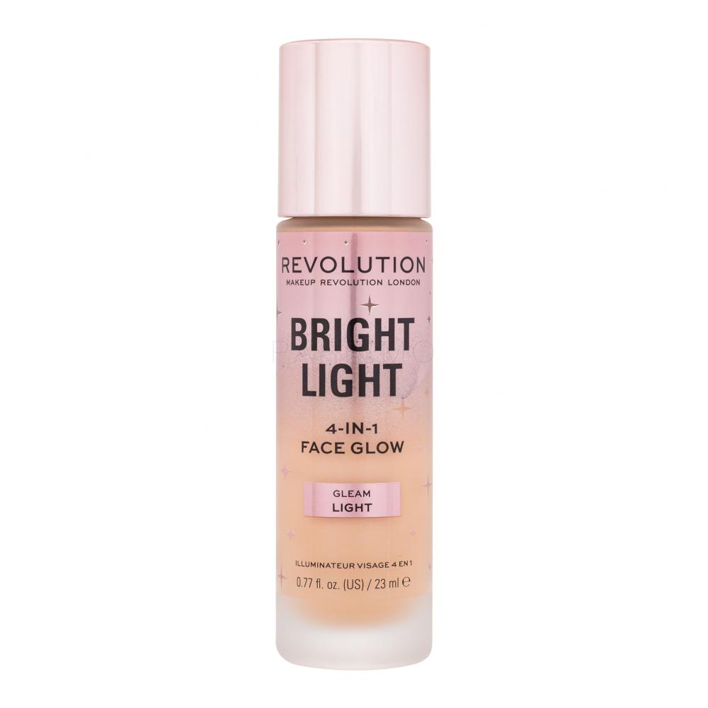 Makeup Revolution London Bright Light Face Glow Puder za ženske 23 ml Odtenek Gleam Light