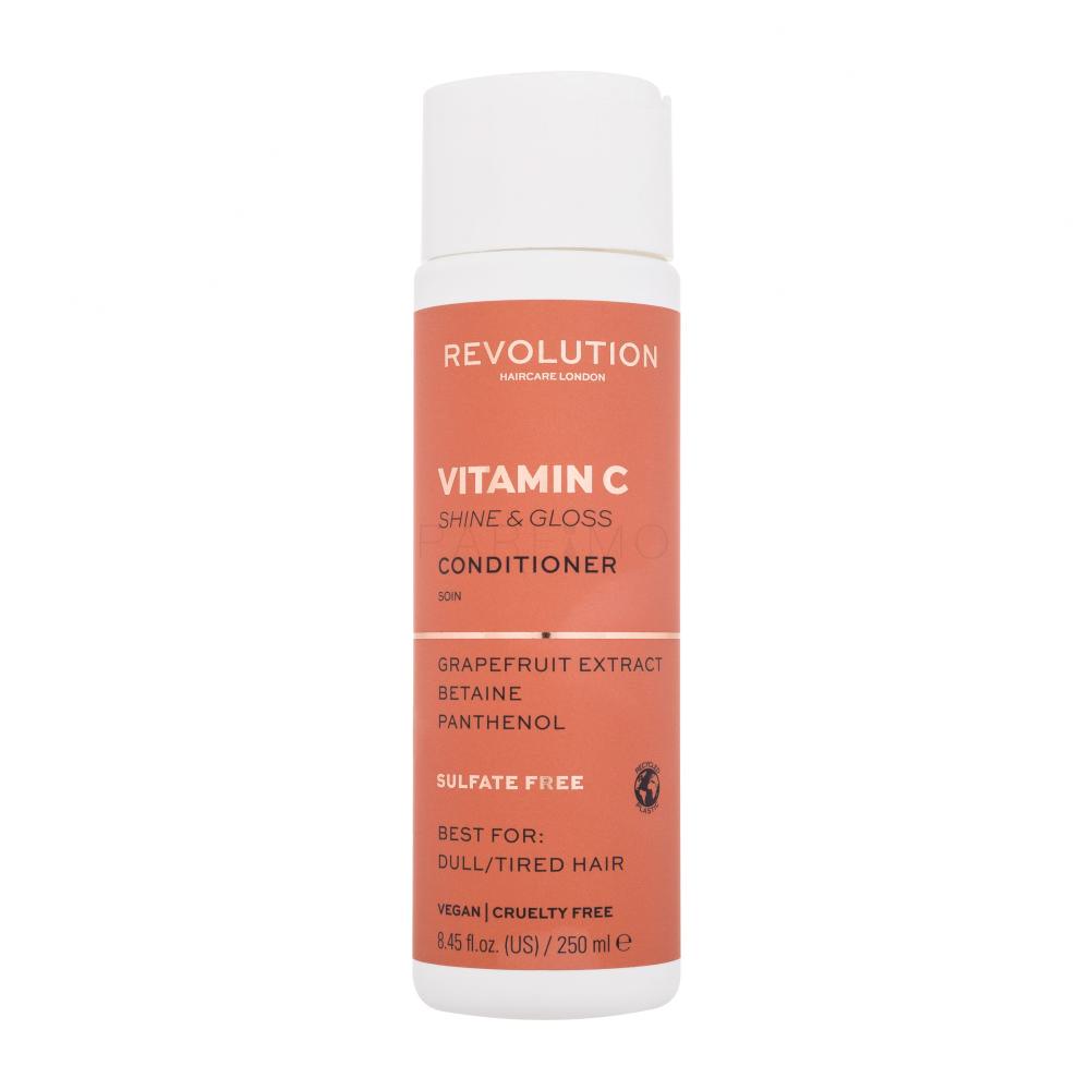 Revolution Haircare London Vitamin C Shine & Gloss Conditioner Balzam za lase za ženske 250 ml