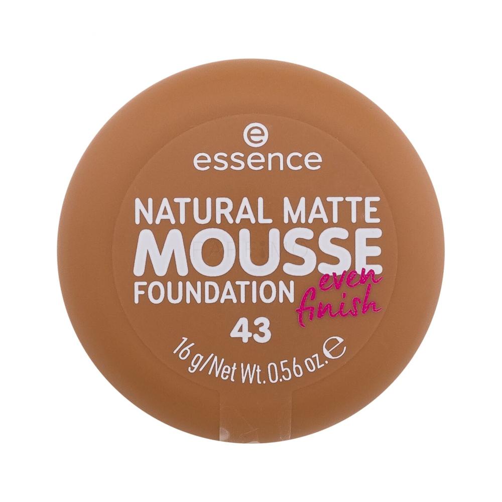 Essence Natural Matte Mousse Puder za ženske 16 g Odtenek 43