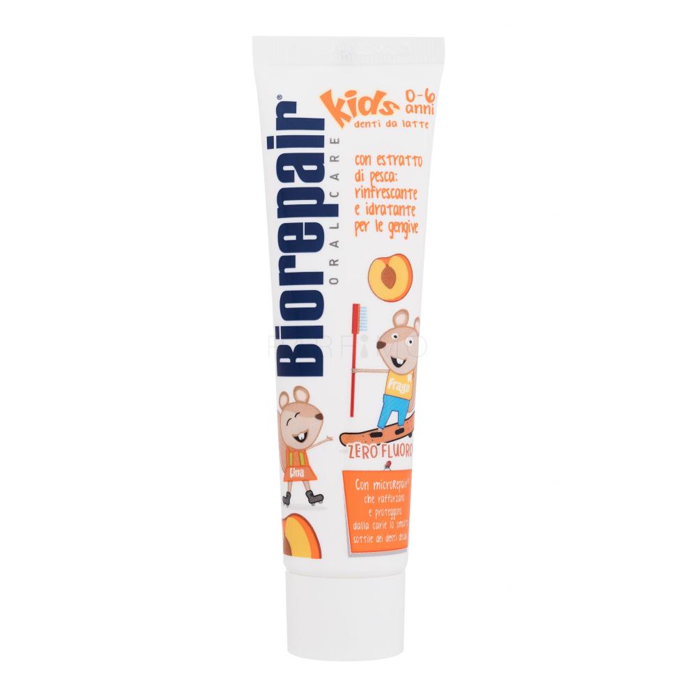 Biorepair Kids 0-6 Peach Zobna pasta za otroke 50 ml