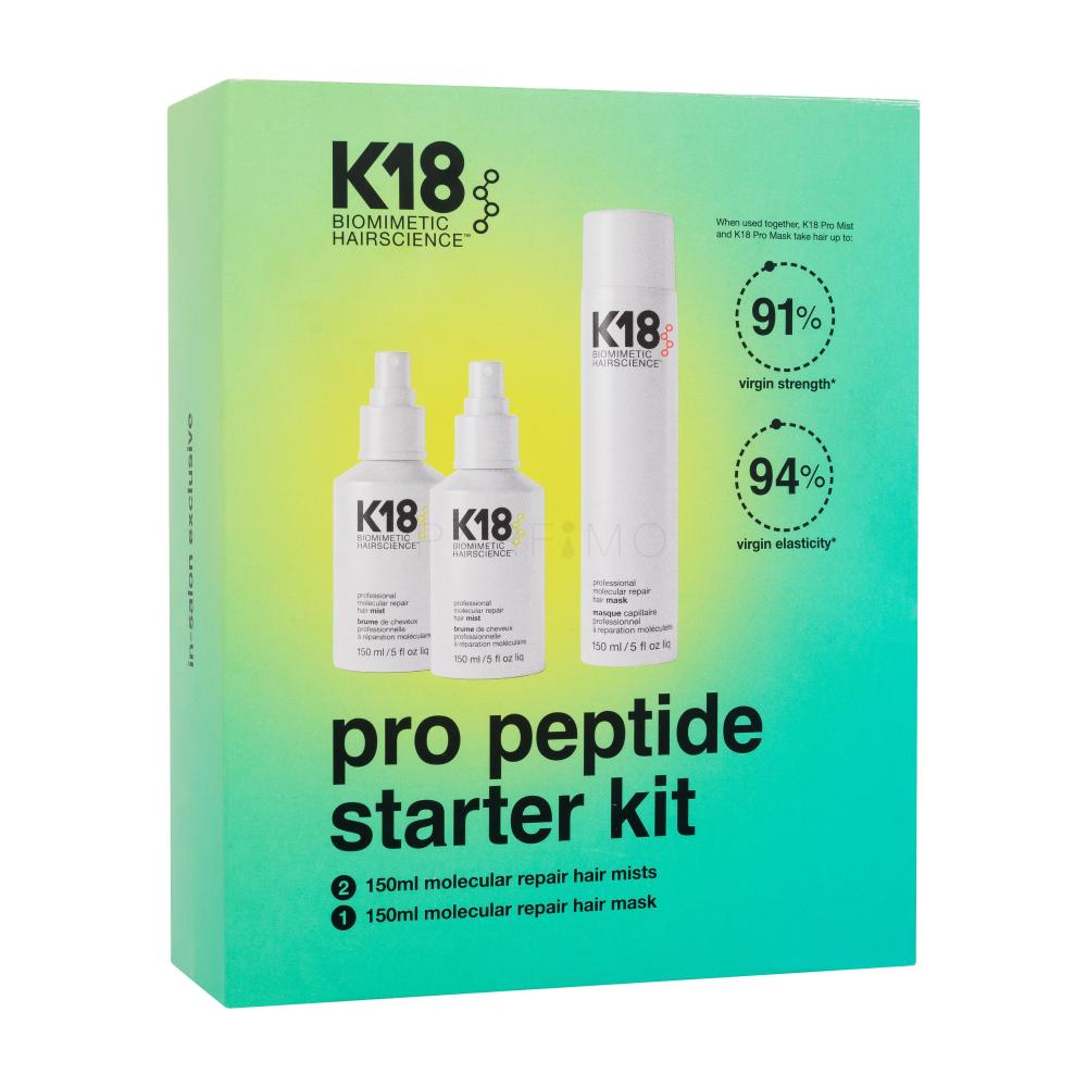 K18 Molecular Repair Pro Peptide Starter Kit Darilni set