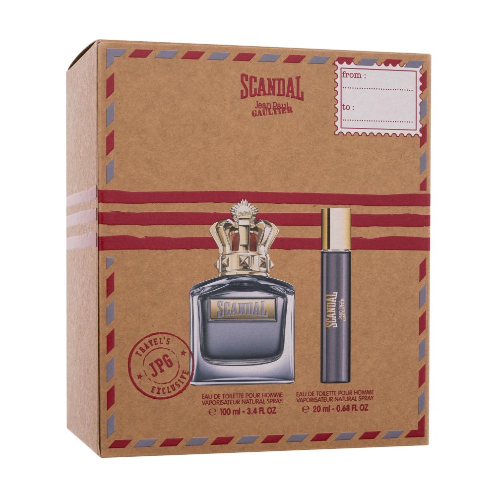 Jean Paul Gaultier Scandal Darilni set toaletna voda 100 ml + toaletna voda 20 ml