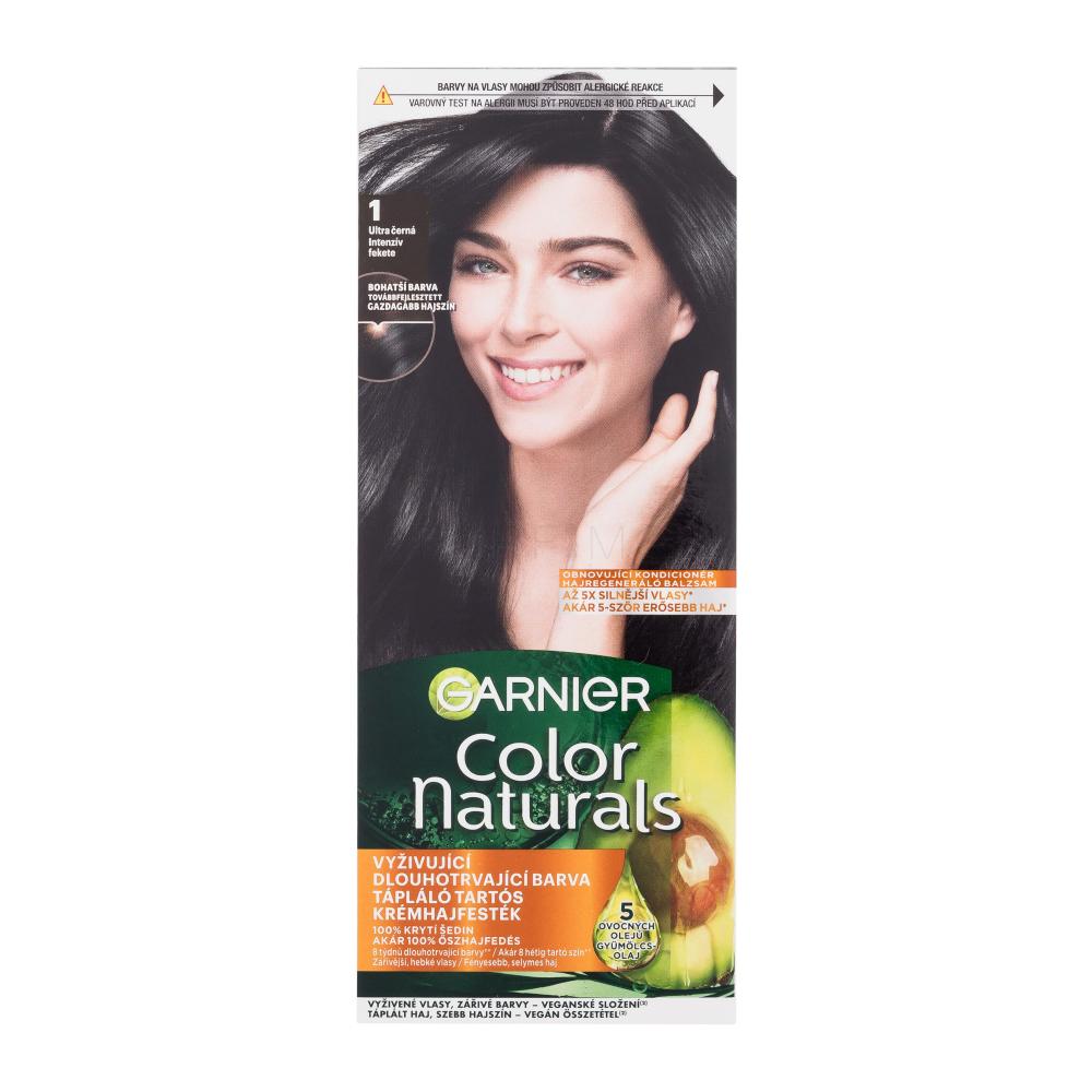 Garnier Color Naturals Barva za lase za ženske 40 ml Odtenek 1 Ultra Black