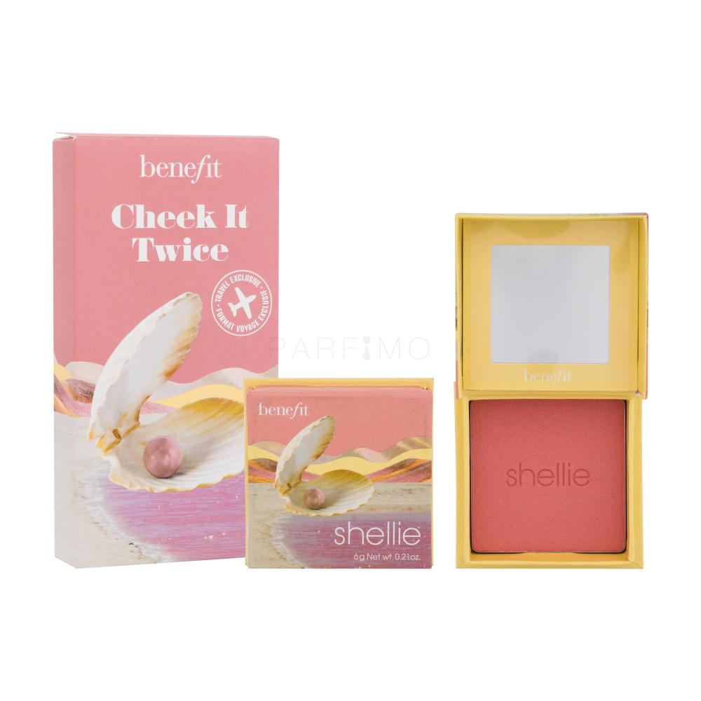 Benefit Shellie Blush Cheek It Twice Darilni set rdečilo 2 x 6 g