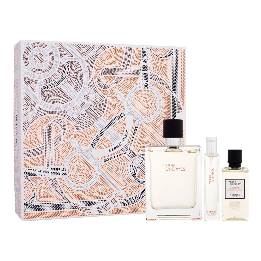 Hermes Terre d´Hermès Darilni set toaletna voda 100 ml + toaletna voda 15 ml + gel za prhanje 40 ml