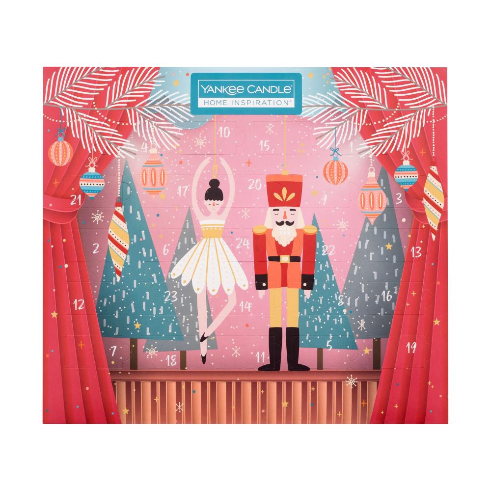 Yankee Candle Home Inspiration Advent Calendar Darilni set čajna svečka 24 x 9,8 g