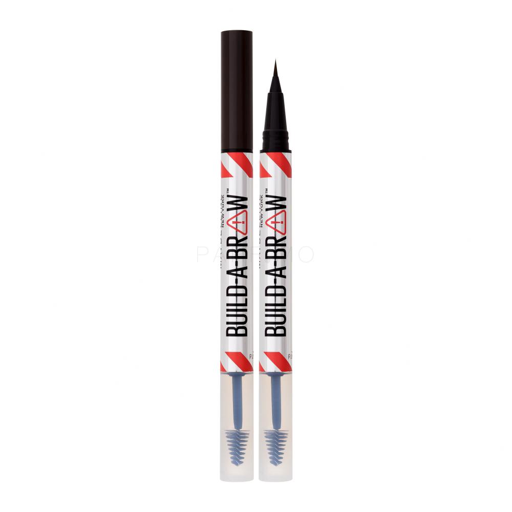Maybelline Build-A-Brow Svinčnik za obrvi za ženske 1,4 g Odtenek 262 Black Brown