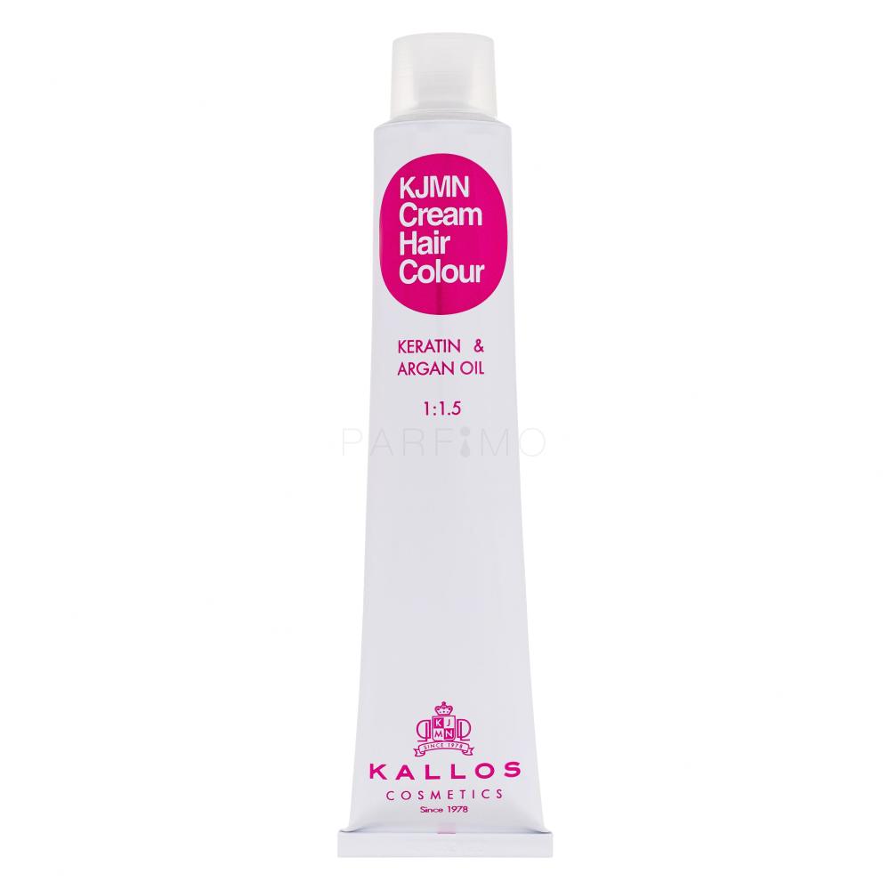 Kallos Cosmetics KJMN Cream Hair Colour Keratin & Argan Oil Barva za lase za ženske 100 ml Odtenek 6.620I Ruby Red