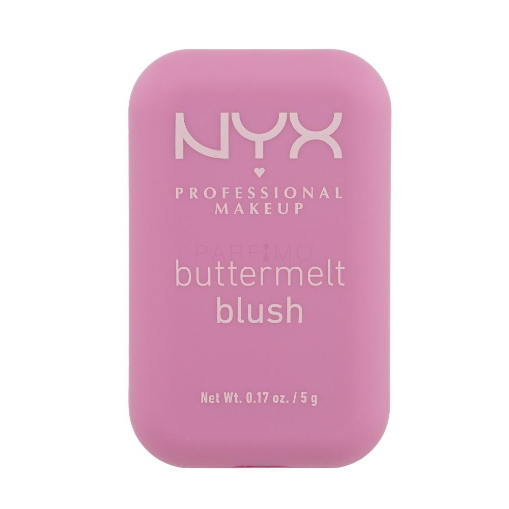 NYX Professional Makeup Buttermelt Blush Rdečilo za obraz za ženske 5 g Odtenek 01 My Butta Half