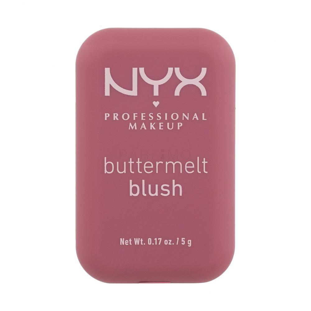 NYX Professional Makeup Buttermelt Blush Rdečilo za obraz za ženske 5 g Odtenek 06 For The Butta