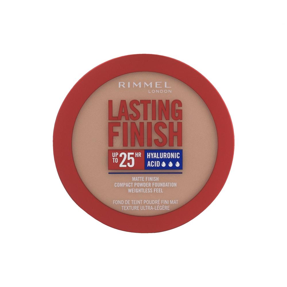 Rimmel London Lasting Finish 25H Compact Powder Foundation SPF20 Puder za ženske 7 g Odtenek 008 Soft Beige