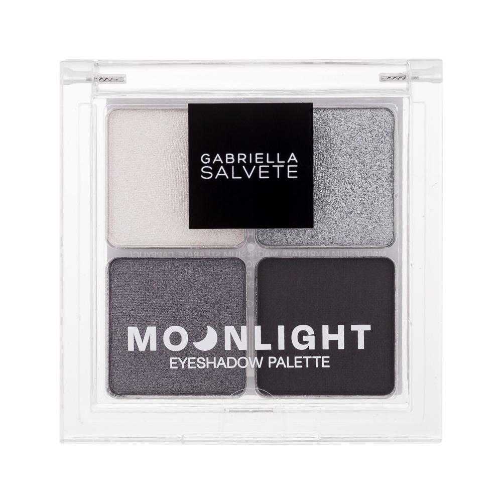 Gabriella Salvete Over The Moon Eyeshadow Palette Senčilo za oči za ženske 4 g Odtenek Moonlight