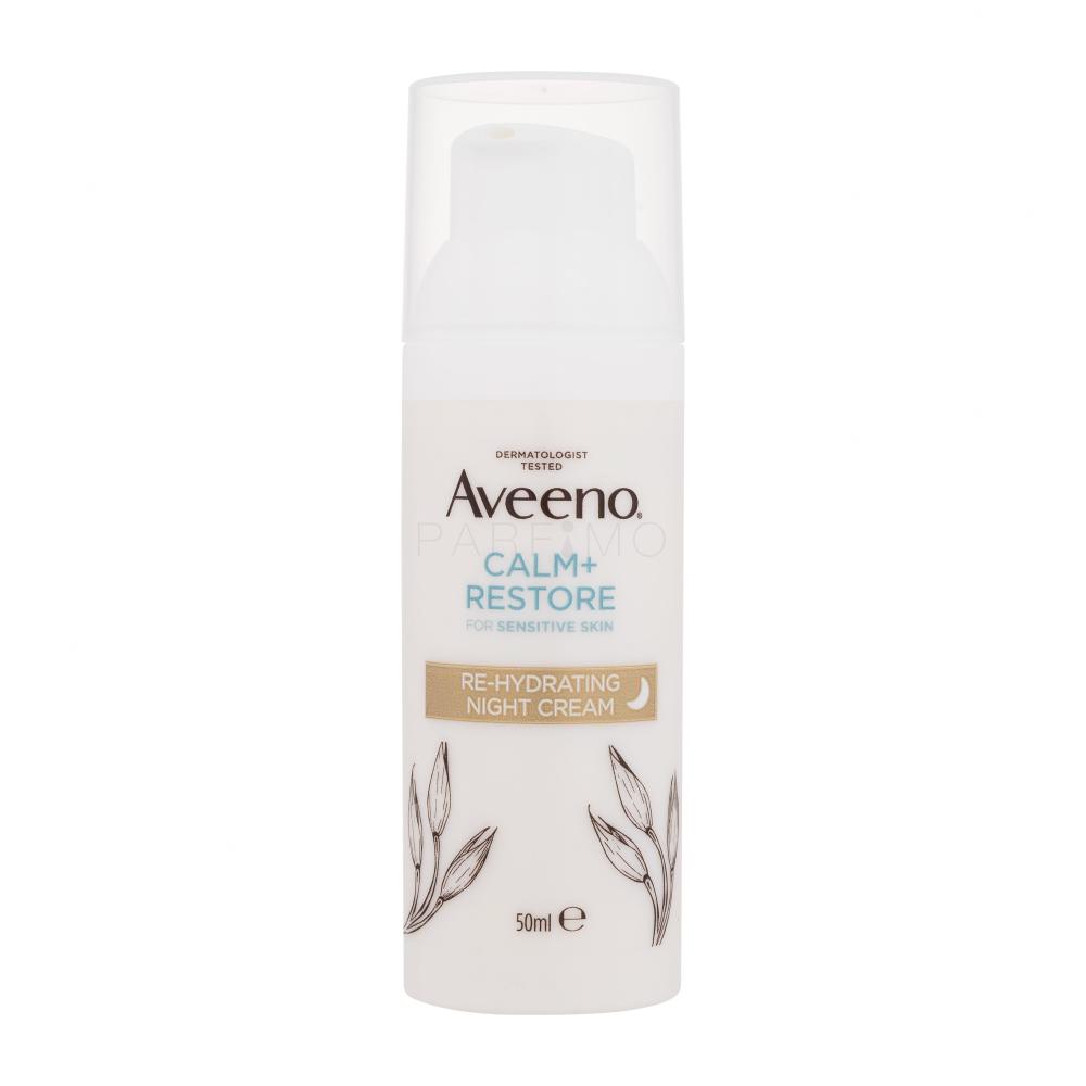 Aveeno Calm + Restore Re-Hydrating Night Cream Nočna krema za obraz 50 ml