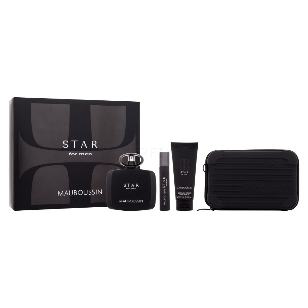 Mauboussin Star Darilni set parfumska voda 100 ml + parfumska voda 20 ml + gel za prhanje 75 ml + torbica za čez ramo