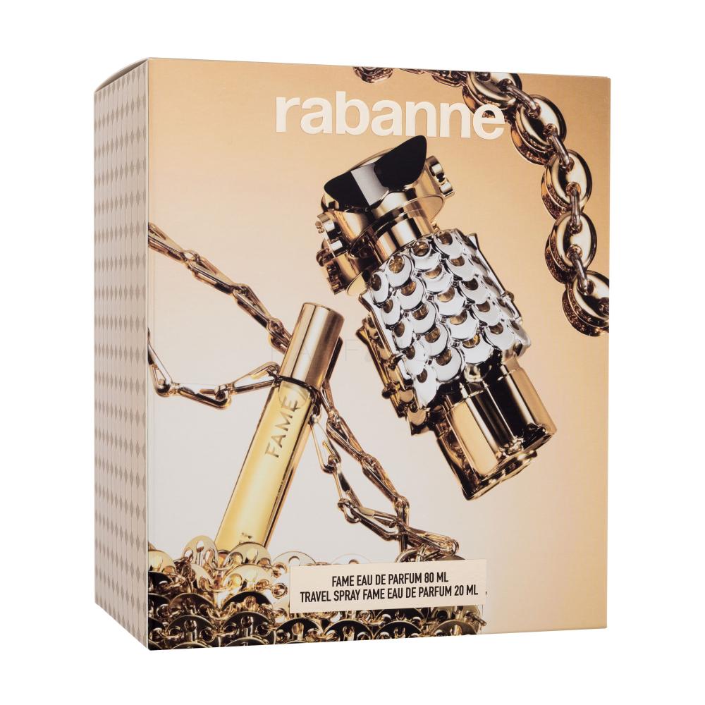 Paco Rabanne Fame Darilni set parfumska voda 80 ml + parfumska voda 20 ml