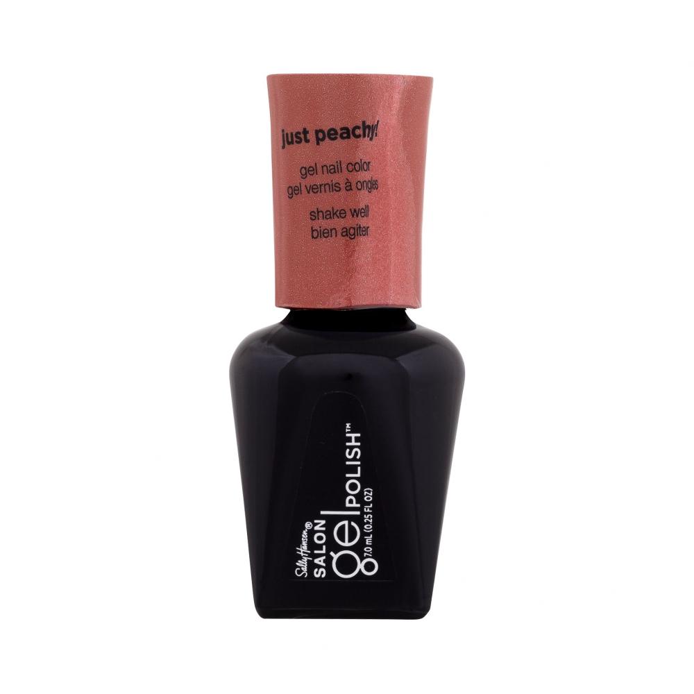 Sally Hansen Salon Gel Polish Gel Nail Color Lak za nohte za ženske 7 ml Odtenek 140 Just Peachy