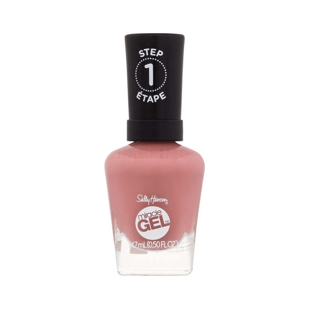 Sally Hansen Miracle Gel Lak za nohte za ženske 14,7 ml Odtenek 252 Rose & Shine