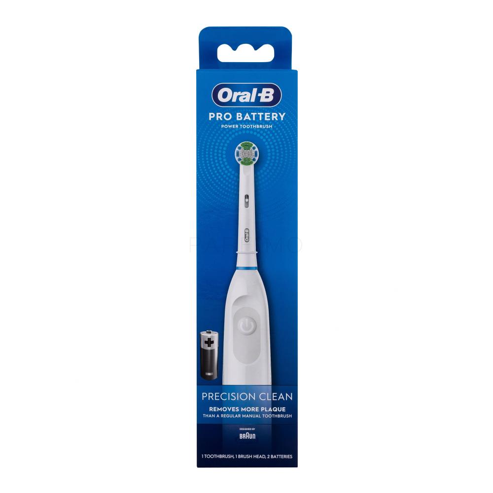 Oral-B Precision Clean Pro Battery White Oscilacijska zobna ščetka 1 kos