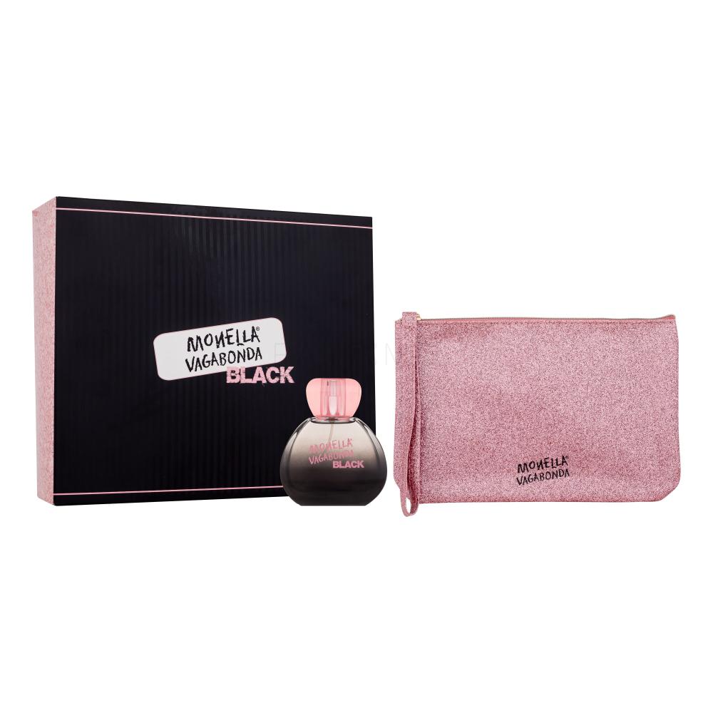 Monella Vagabonda Black Darilni set toaletna voda 100 ml + kozmetična torbica