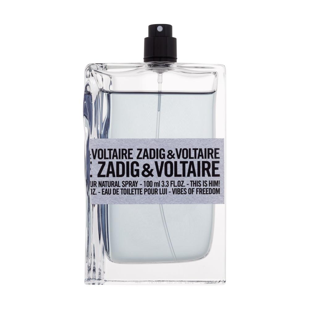 Zadig & Voltaire This is Him! Vibes of Freedom Toaletna voda za moške 100 ml tester