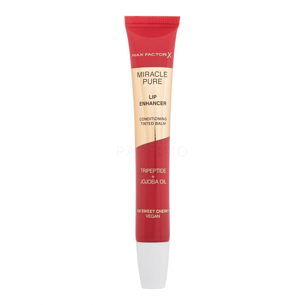Max Factor Miracle Pure Lip Enhancer Balzam za ustnice za ženske 12 ml Odtenek 030 Sweet Cherry