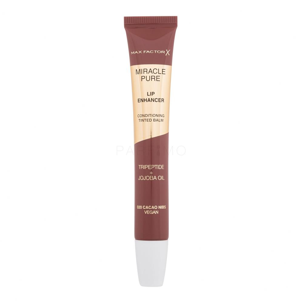 Max Factor Miracle Pure Lip Enhancer Balzam za ustnice za ženske 12 ml Odtenek 020 Cacao Nibs