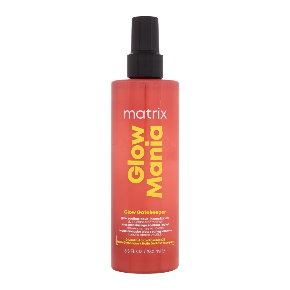 Matrix Glow Mania Glow Gatekeeper Leave-In Conditioner Nega brez izpiranja za ženske 250 ml