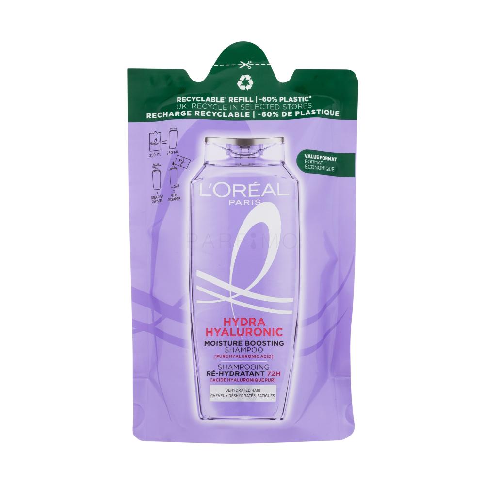L'Oréal Paris Elseve Hyaluron Plump Moisture Shampoo Šampon za ženske polnilo 250 ml