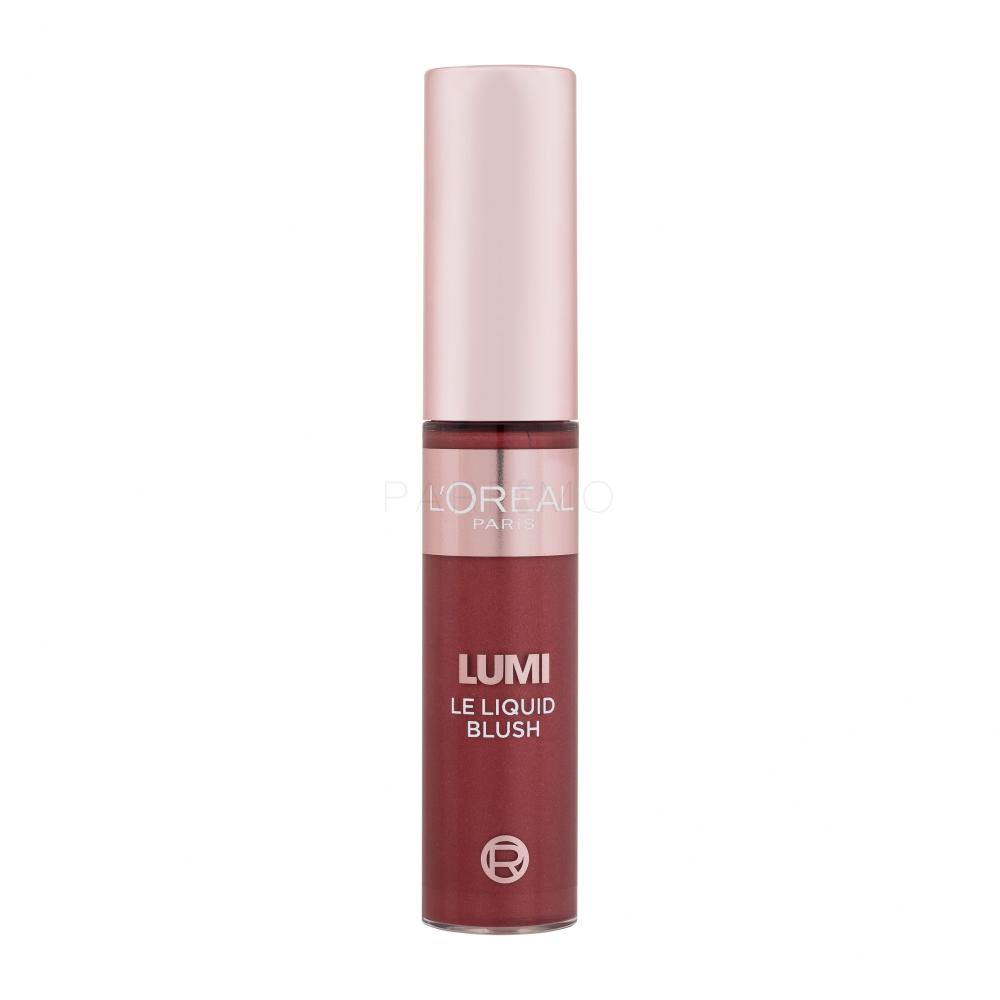 L'Oréal Paris Lumi Le Liquid Blush Rdečilo za obraz za ženske 10 ml Odtenek 635 Glowy Worth It Medium