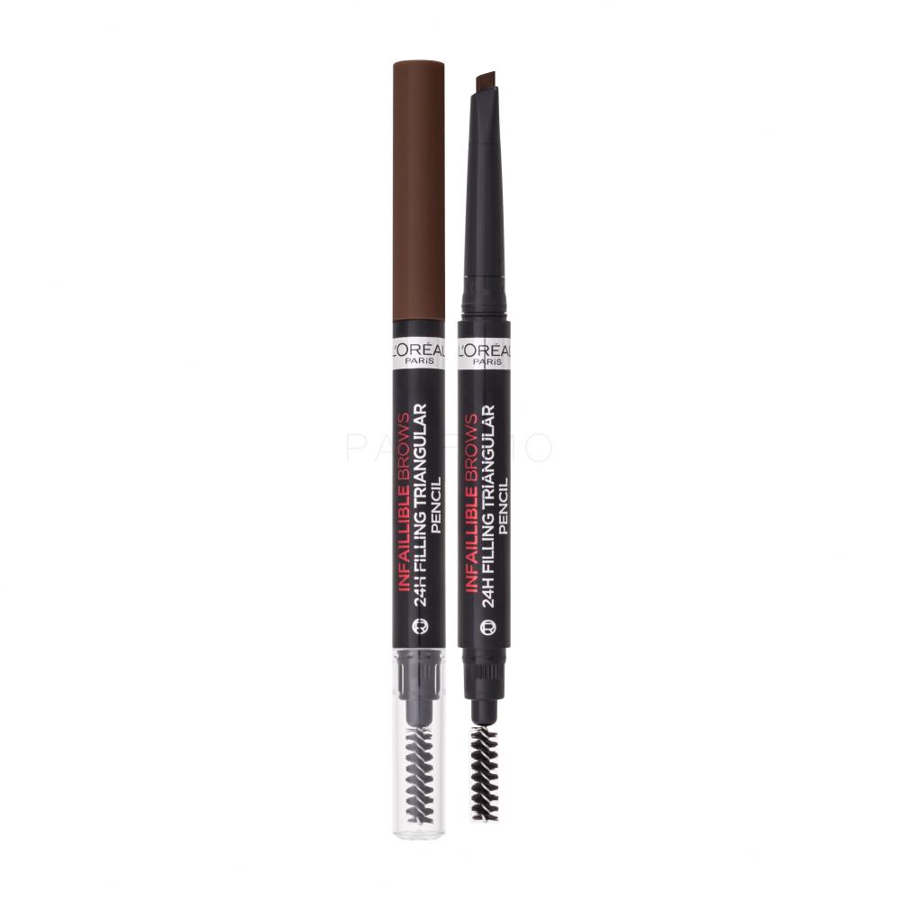 L'Oréal Paris Infaillible Brows 24H Filling Triangular Pencil Svinčnik za obrvi za ženske 1 ml Odtenek 5.23