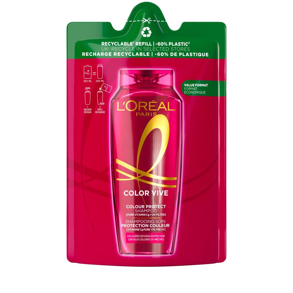 L'Oréal Paris Elseve Color-Vive Protecting Shampoo Šampon za ženske polnilo 250 ml