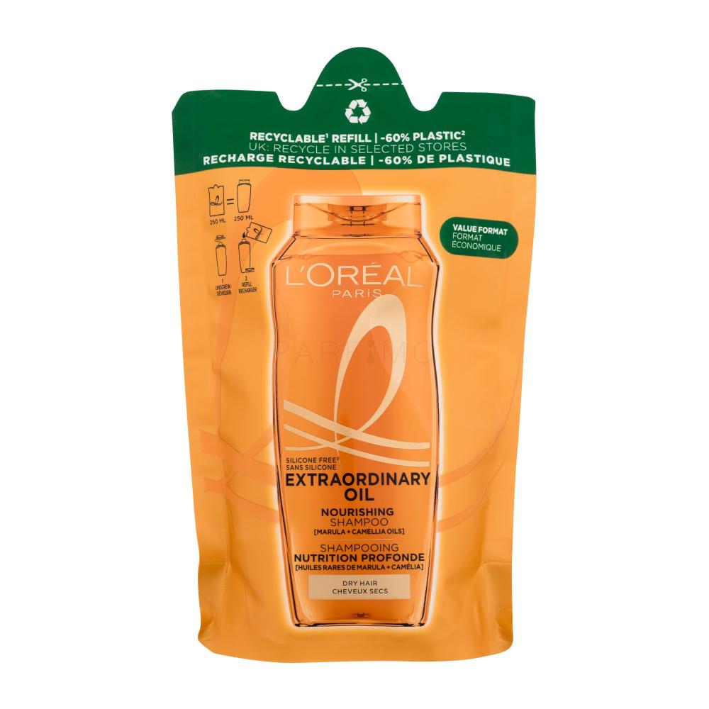 L'Oréal Paris Elseve Extraordinary Oil Nourishing Shampoo Šampon za ženske polnilo 250 ml