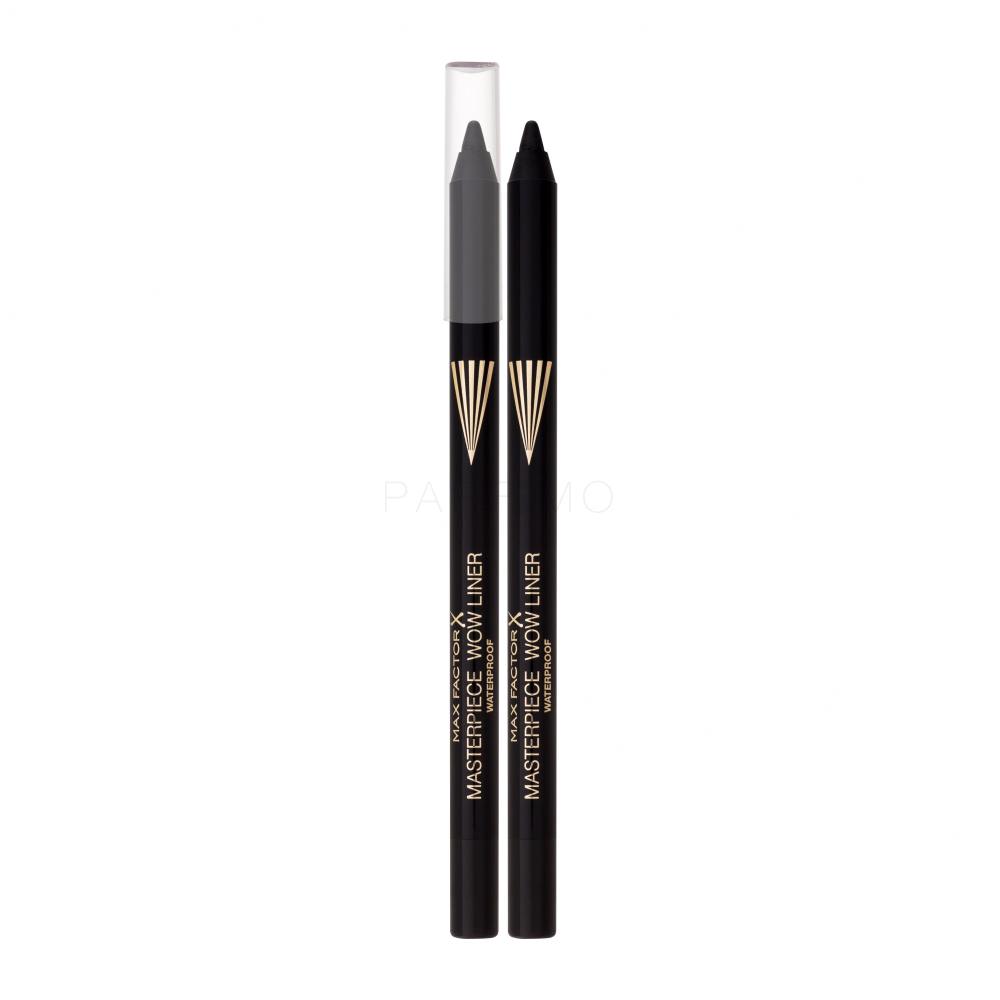 Max Factor Masterpiece Wow Liner Waterproof Svinčnik za oči za ženske 1,2 g Odtenek 300 Midnight Black