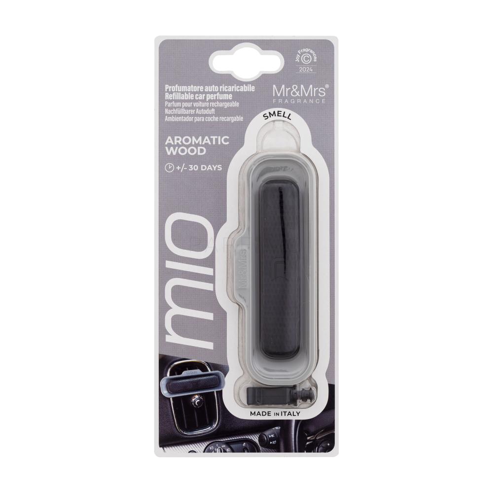 Mr&Mrs Fragrance Mio Aromatic Wood Osvežilci za vozilo 1 kos