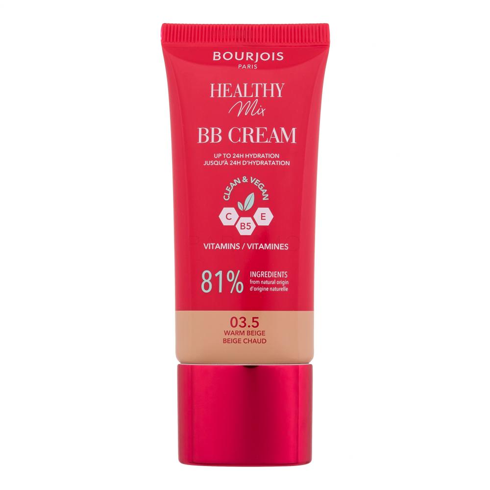BOURJOIS Paris Healthy Mix Clean & Vegan BB Cream BB krema za ženske 30 ml Odtenek 03.5 Warm Beige